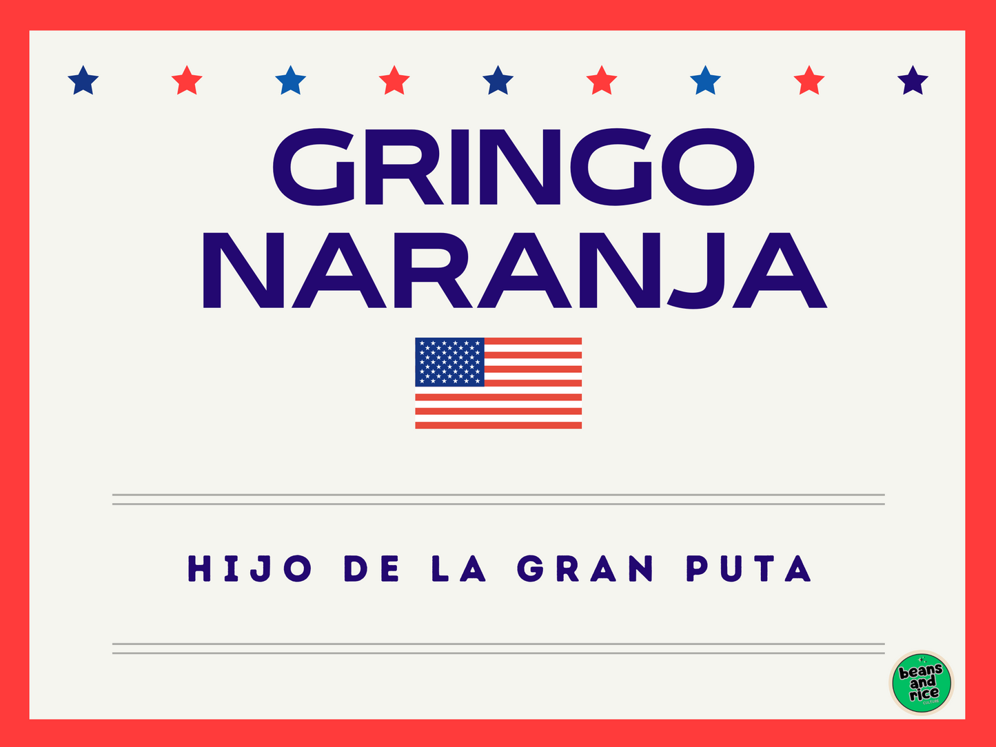Gringo Naranja